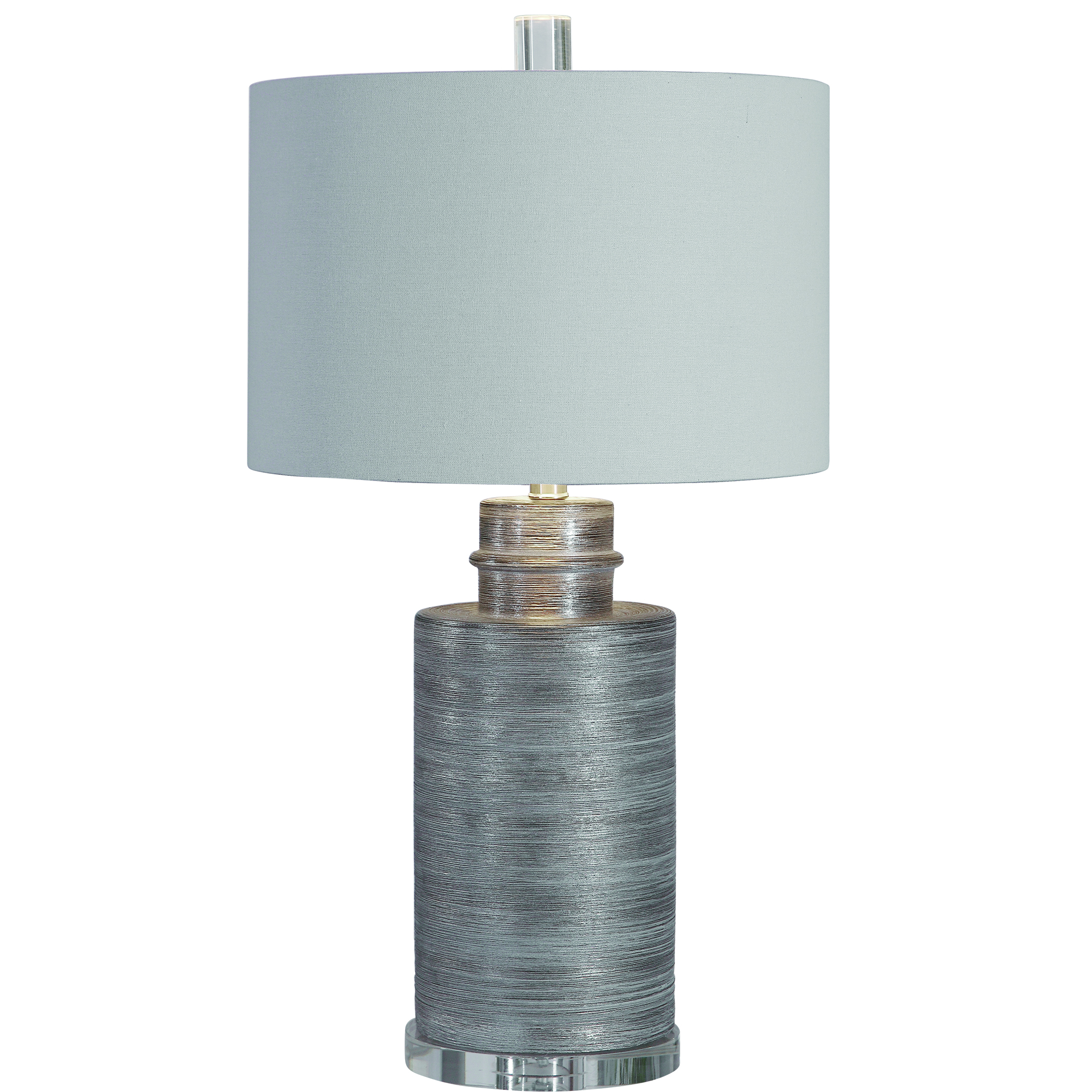 Picture of ANITRA METALLIC SILVER LAMP